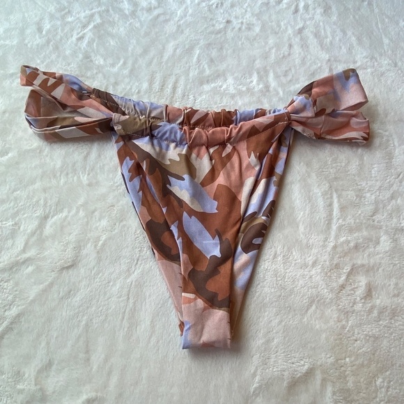 Stone Fox Swim Camouflage Bikini - Brown and White - Picture 4 of 11